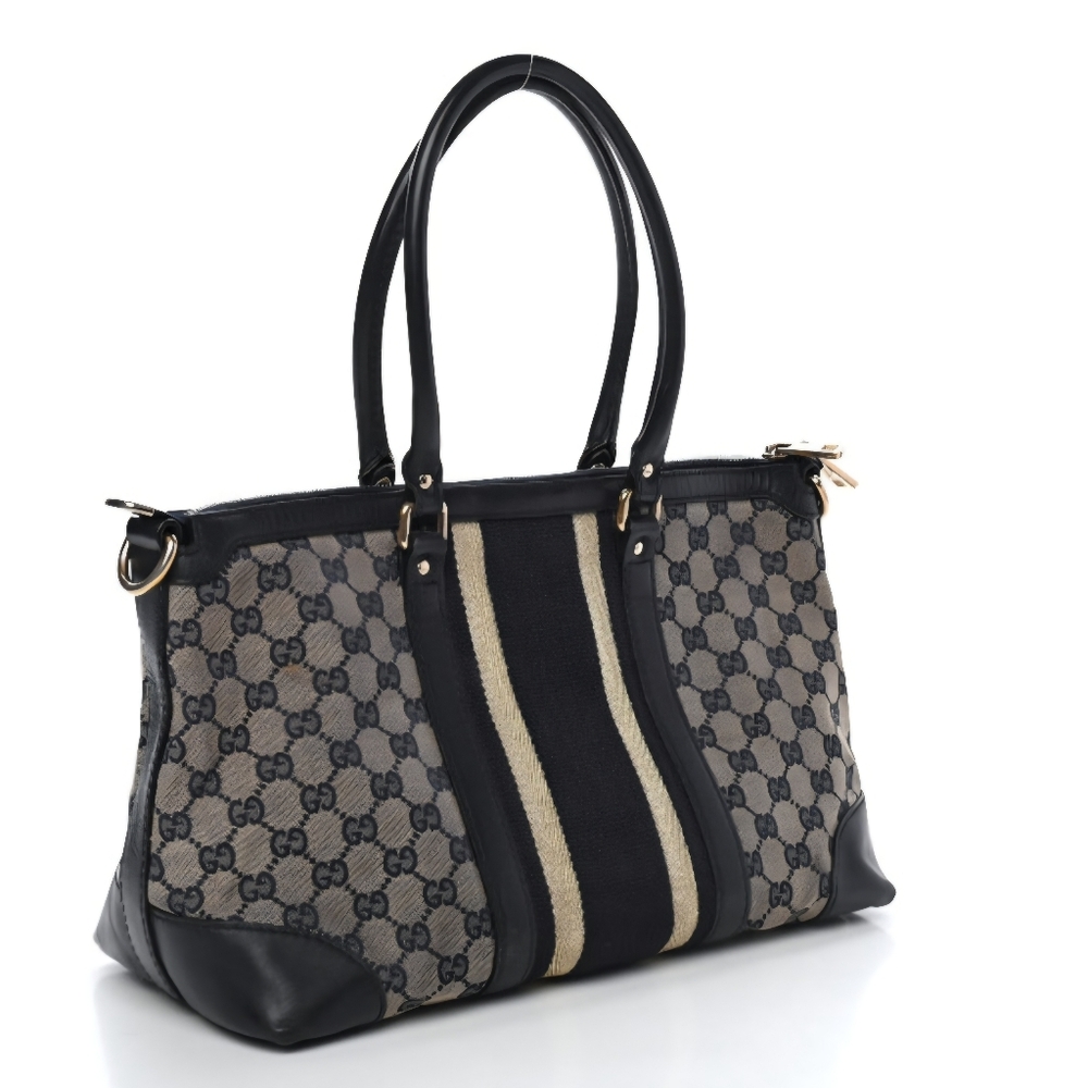 Gucci Monogram Medium Top Handle Bag  EUC - Picture 2 of 14